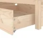 Bed frame with drawers 90x190 cm by vidaXL, Beds and slatted bases - Ref: Foro24-3103458, Price: 163,89 €, Discount: %