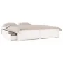 White bed frame with drawers 140x200 cm by vidaXL, Beds and slatted bases - Ref: Foro24-3103514, Price: 242,22 €, Discount: %