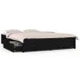 Estructura de cama con cajones negro 140x190 cm de vidaXL, Camas y somieres - Ref: Foro24-3103507, Precio: 257,34 €, Descuent...