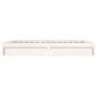 Estructura de cama con cajones doble blanco 135x190 cm de vidaXL, Camas y somieres - Ref: Foro24-3103499, Precio: 219,60 €, D...