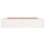 Estructura de cama con cajones doble blanco 135x190 cm de vidaXL, Camas y somieres - Ref: Foro24-3103499, Precio: 219,60 €, D...