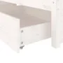Estructura de cama con cajones doble blanco 135x190 cm de vidaXL, Camas y somieres - Ref: Foro24-3103499, Precio: 219,60 €, D...