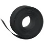 Bordura de jardín polietileno negro 10 m 20 cm de vidaXL, Ribetes y bordes para jardín - Ref: Foro24-154400, Precio: 43,56 €,...