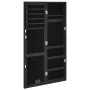 Espejo con joyero y luces LED para pared negro de vidaXL, Espejos - Ref: Foro24-353254, Precio: 95,90 €, Descuento: %