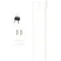 Espejo con joyero y luces LED para pared blanco de vidaXL, Espejos - Ref: Foro24-353253, Precio: 95,78 €, Descuento: %