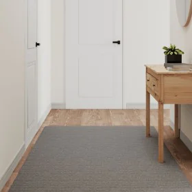 Alfombra de pasillo gris 100x180 cm de vidaXL, Alfombras - Ref: Foro24-355809, Precio: 28,60 €, Descuento: %