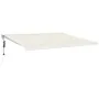 Toldo retráctil aluminio y tela color crema 4x3 m de vidaXL, Toldos - Ref: Foro24-3154578, Precio: 950,79 €, Descuento: %