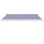 Toldo retráctil aluminio y tela azul y blanco 3,5x2,5 m de vidaXL, Toldos - Ref: Foro24-3154572, Precio: 530,10 €, Descuento: %