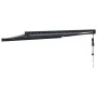 Toldo retráctil aluminio y tela azul y blanco 3x2,5 m de vidaXL, Toldos - Ref: Foro24-3154596, Precio: 537,22 €, Descuento: %
