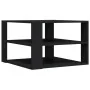Mesa de centro madera de ingeniería negro 59,5x59,5x40 cm de vidaXL, Mesas de centro - Ref: Foro24-834246, Precio: 38,42 €, D...