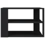 Mesa de centro madera de ingeniería negro 59,5x59,5x40 cm de vidaXL, Mesas de centro - Ref: Foro24-834246, Precio: 38,42 €, D...