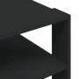 Mesa de centro madera de ingeniería negro 59,5x59,5x40 cm de vidaXL, Mesas de centro - Ref: Foro24-834246, Precio: 38,42 €, D...