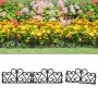 Borduras de jardín 17 unidades PP negro 10 m by vidaXL, Garden edging and edging - Ref: Foro24-318301, Price: 45,68 €, Discou...