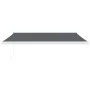 Toldo retráctil aluminio y tela gris antracita 4x3 m de vidaXL, Toldos - Ref: Foro24-3154588, Precio: 950,79 €, Descuento: %