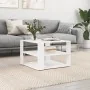 Mesa de centro madera de ingeniería blanco 59,5x59,5x40 cm de vidaXL, Mesas de centro - Ref: Foro24-834245, Precio: 38,57 €, ...