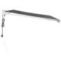 Toldo retráctil aluminio y tela gris antracita 3,5x2,5 m de vidaXL, Toldos - Ref: Foro24-3154587, Precio: 530,63 €, Descuento: %