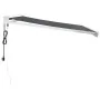 Toldo retráctil aluminio y tela gris antracita 3x2,5 m de vidaXL, Toldos - Ref: Foro24-3154586, Precio: 560,69 €, Descuento: %