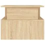 Mesa de centro madera de ingeniería roble Sonoma 90x55x42,5 cm de vidaXL, Mesas de centro - Ref: Foro24-834280, Precio: 52,15...