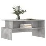 Mesa de centro madera de ingeniería gris hormigón 90x55x42,5 cm de vidaXL, Mesas de centro - Ref: Foro24-834281, Precio: 61,5...