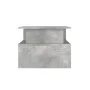 Mesa de centro madera de ingeniería gris hormigón 90x55x42,5 cm de vidaXL, Mesas de centro - Ref: Foro24-834281, Precio: 61,5...
