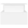 Mesa de centro madera de ingeniería blanco 90x55x42,5 cm de vidaXL, Mesas de centro - Ref: Foro24-834278, Precio: 44,06 €, De...