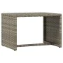 1 sun lounger with gray synthetic rattan table by vidaXL, Loungers - Ref: Foro24-319633, Price: 178,90 €, Discount: %