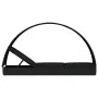 Tumbona con toldo redondo ratán sintético negro 211x57x140 cm de vidaXL, Tumbonas - Ref: Foro24-319644, Precio: 188,65 €, Des...