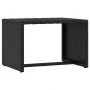 2 pcs sun loungers with black synthetic rattan table by vidaXL, Loungers - Ref: Foro24-319636, Price: 334,07 €, Discount: %