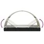 Tumbona 2 personas toldo redondo ratán PE negro 211x112x140 cm de vidaXL, Tumbonas - Ref: Foro24-319654, Precio: 290,42 €, De...
