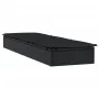 1 Sonnenliege mit schwarzem synthetischem Rattantisch von vidaXL, Liegen - Ref: Foro24-319634, Preis: 181,60 €, Rabatt: %