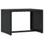 1 Sonnenliege mit schwarzem synthetischem Rattantisch von vidaXL, Liegen - Ref: Foro24-319634, Preis: 181,60 €, Rabatt: %