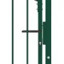 Zauntor mit grünen Stahlspitzen 100x125 cm von vidaXL, Gartentore - Ref: Foro24-146394, Preis: 161,96 €, Rabatt: %