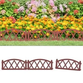 Gartenränder 17 Einheiten PP rot 10 m von vidaXL, Garteneinfassung und Einfassung - Ref: Foro24-318296, Preis: 35,53 €, Rabat...