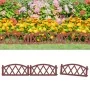 Borduras de jardín 17 unidades PP rojo 10 m de vidaXL, Ribetes y bordes para jardín - Ref: Foro24-318296, Precio: 35,53 €, De...