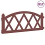Garden edging 17 units PP red 10 m by vidaXL, Garden edging and edging - Ref: Foro24-318296, Price: 35,53 €, Discount: %