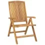 Sillas de jardín reclinables y cojines 8 uds madera maciza teca de vidaXL, Sillas de jardín - Ref: Foro24-3196523, Precio: 1,...