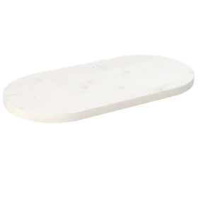 Oval table top solid white pine wood 60x30x2.5 cm by vidaXL, Table tops - Ref: Foro24-824341, Price: 26,33 €, Discount: %