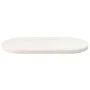Tablero de mesa ovalado madera maciza pino blanco 60x30x2,5 cm de vidaXL, Tableros para mesas - Ref: Foro24-824341, Precio: 2...