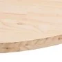 Tablero de mesa ovalado madera maciza de pino 60x30x2,5 cm de vidaXL, Tableros para mesas - Ref: Foro24-824340, Precio: 23,80...