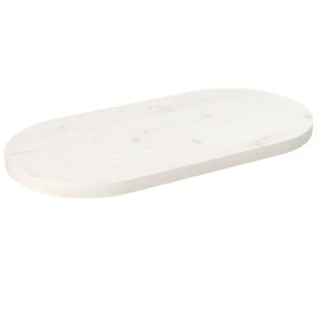 Oval table top solid white pine wood 70x35x2.5 cm by vidaXL, Table tops - Ref: Foro24-824346, Price: 32,75 €, Discount: %