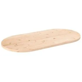 Oval table top solid pine wood 90x45x2.5 cm by vidaXL, Table tops - Ref: Foro24-824355, Price: 45,65 €, Discount: %