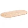 Oval table top solid pine wood 100x50x2.5 cm by vidaXL, Table tops - Ref: Foro24-824360, Price: 55,14 €, Discount: %