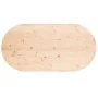 Tablero de mesa ovalado madera maciza de pino 100x50x2,5 cm de vidaXL, Tableros para mesas - Ref: Foro24-824360, Precio: 55,1...