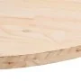 Oval table top solid pine wood 100x50x2.5 cm by vidaXL, Table tops - Ref: Foro24-824360, Price: 55,14 €, Discount: %