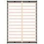 Estructura de cama de madera maciza negra 140x200 cm de vidaXL, Camas y somieres - Ref: Foro24-820800, Precio: 114,55 €, Desc...