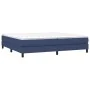Estructura de cama de tela gris taupe azul 200x200 cm de vidaXL, Camas y somieres - Ref: Foro24-3120546, Precio: 104,08 €, De...
