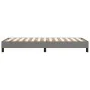 Estructura de cama de tela gris oscuro 100x200 cm de vidaXL, Camas y somieres - Ref: Foro24-3120493, Precio: 76,70 €, Descuen...