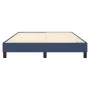 Estructura de cama de tela azul 140x190 cm de vidaXL, Camas y somieres - Ref: Foro24-3120514, Precio: 99,14 €, Descuento: %
