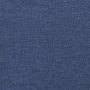 Estructura de cama de tela azul 140x190 cm de vidaXL, Camas y somieres - Ref: Foro24-3120514, Precio: 99,14 €, Descuento: %