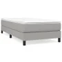 Estructura de cama de tela gris claro 100x200 cm de vidaXL, Camas y somieres - Ref: Foro24-3120492, Precio: 77,13 €, Descuent...